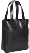 Thumbnail for your product : Leatherbay Leather Shopping Tote