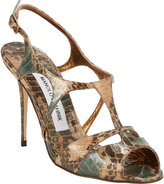 Thumbnail for your product : Manolo Blahnik Worty Cutout T-strap Sandals