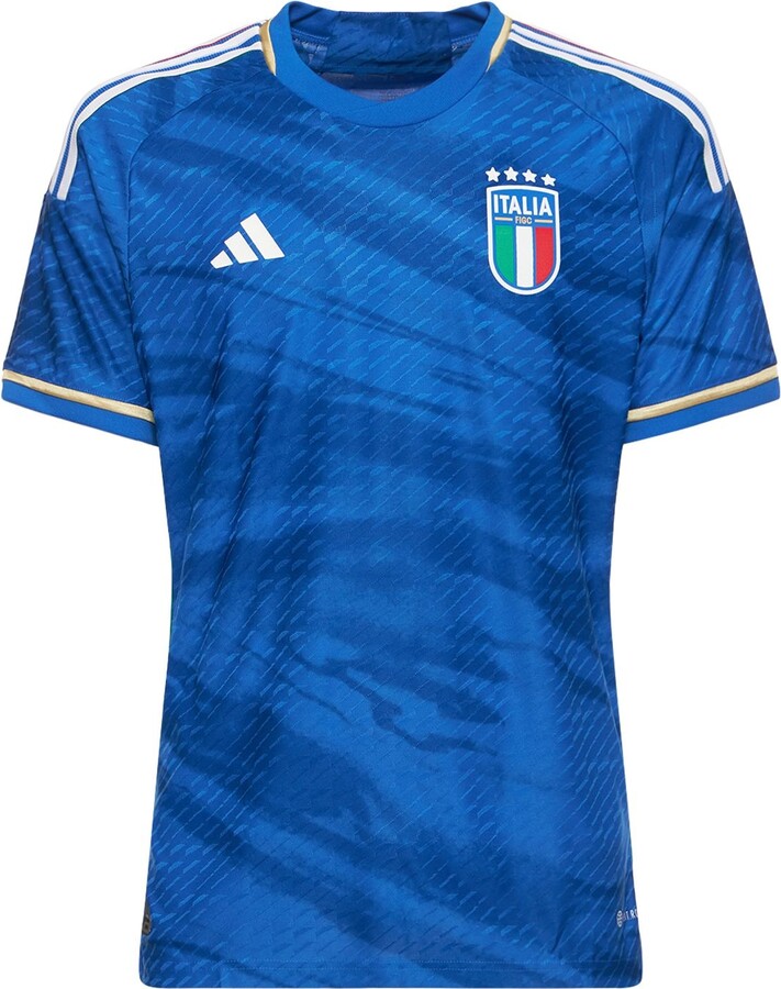 adidas Italy 2023 Icon Gk Jersey T-shirt Grey - ShopStyle