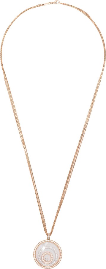 Chopard Rose Gold Happy Spirit Necklace