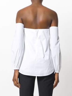 Theory off shoulder blouse