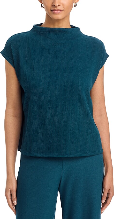 Eileen Fisher Funnel Neck Top