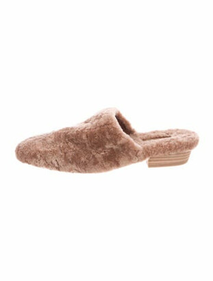 Vince shearling mules Clearance