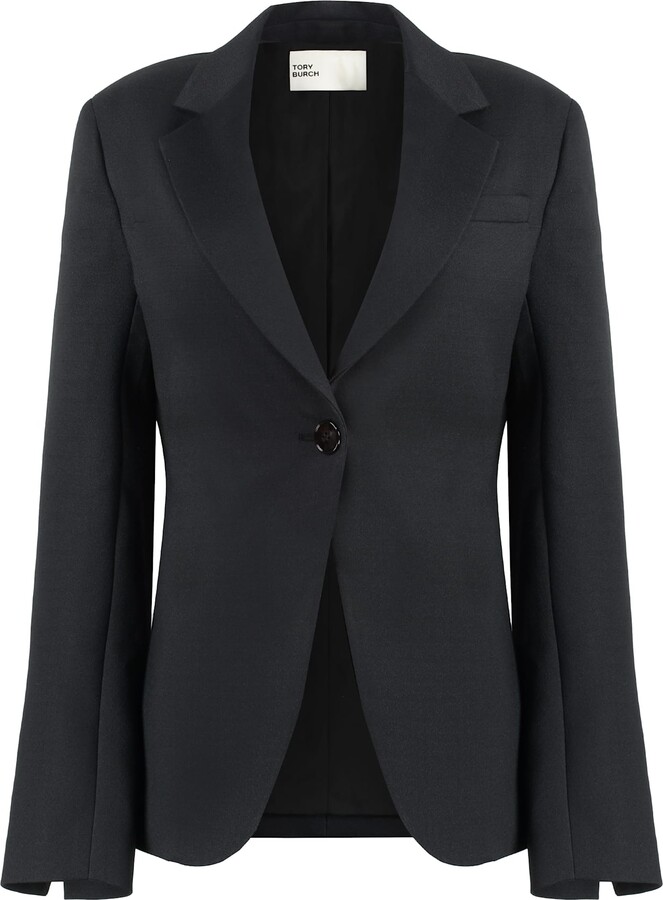 One-shoulder ribbon shaggy tops