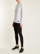 Thumbnail for your product : Pepper & Mayne Hooded Cotton-blend Sweatshirt - Womens - White Multi