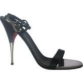 Thumbnail for your product : Christian Louboutin Black Leather Sandals