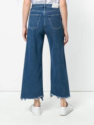 MiH Jeans cropped wide-leg jeans