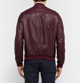 Thumbnail for your product : Etro Nappa Leather Bomber Jacket