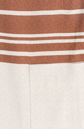 J.W.Anderson Striped Crepe Skirt