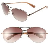 Thumbnail for your product : Marc by Marc Jacobs 59mm Rimless Aviator Sunglasses