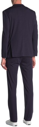 Kenneth Cole Reaction Sharkskin Two Button Slim Fit Suit