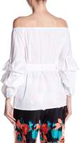 Thumbnail for your product : ECI Off-the-Shoulder Long Sleeve Top