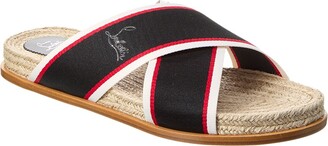 Christian Louboutin Surf 2022 SS Unisex Street Style Plain Sport Sandals  Logo Strap Sandals (1221069BK01)