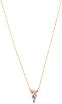 Thumbnail for your product : Freida Rothman 14K Gold & Rhodium Plated CZ Pave Arrow Necklace