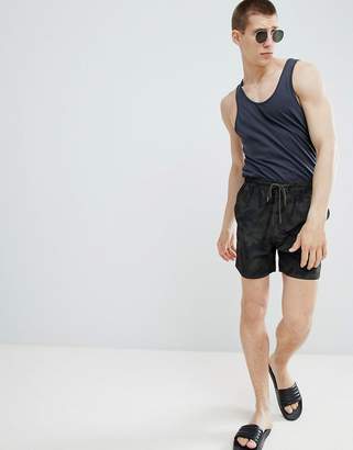 French Connection Camo Swim Shorts
