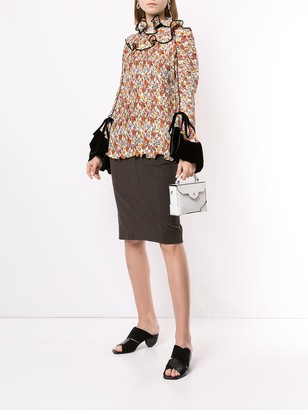 Chanel Pre Owned Slim-Fit Knee-Length Skirt