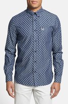 Thumbnail for your product : Fred Perry 'Drake's London - Paisley Print' Slim Fit Chambray Sport Shirt