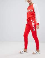Thumbnail for your product : Wildfox Couture Merry Print Lounge Jogger