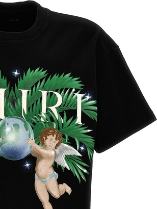 Amiri 'airbrush Cherub' T-shirt - ShopStyle