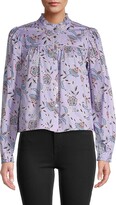 Thumbnail for your product : Rebecca Minkoff Camilla Paisley-Print Top