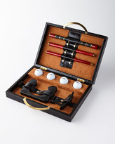 Thumbnail for your product : Renzo Romagnoli Travel Golf Set with Croc-Embossed Carry Case