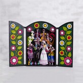 Thumbnail for your product : Novica Novica Handmade Party In The Cemetery Ceramic Retablo
