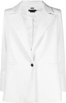 Thumbnail for your product : Alice + Olivia Peak-Lapel Single-Breasted Blazer
