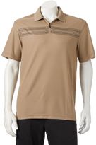 Thumbnail for your product : Haggar classic-fit chest-striped performance polo - men