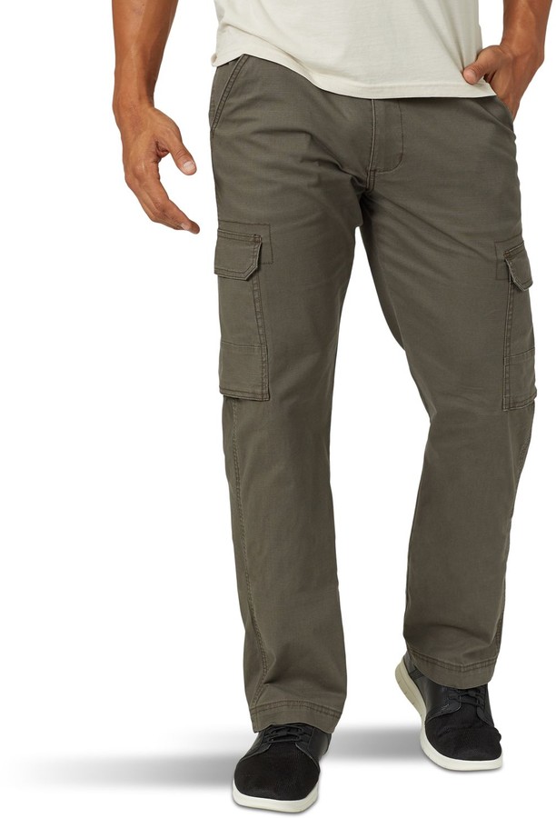 wrangler ripstop cargo pants green