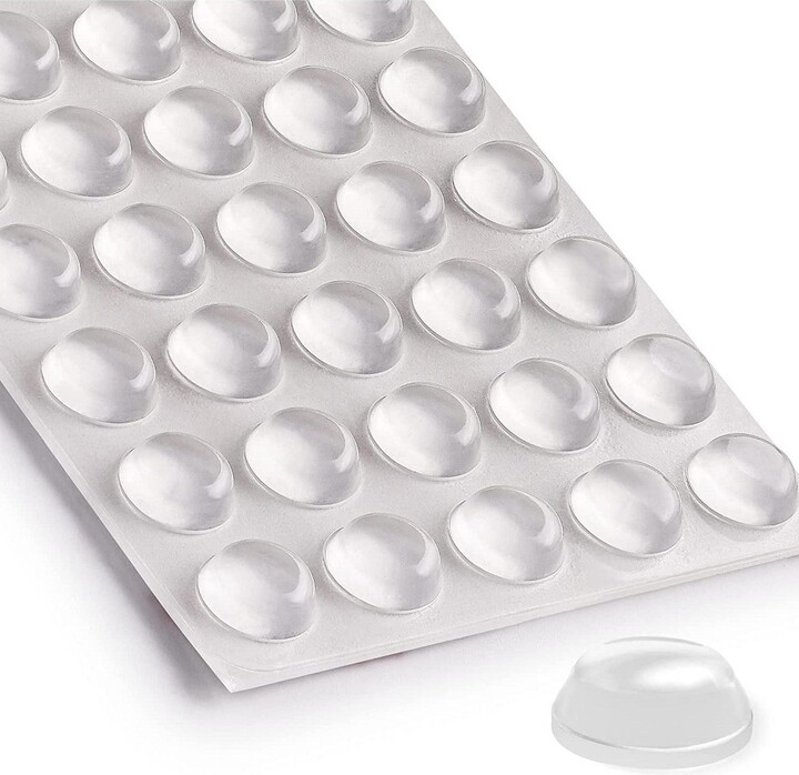 Zulay Kitchen Zulay Home Bumpers Clear Adhesive Pads Small