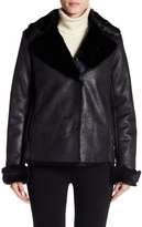Thumbnail for your product : Vince Camuto Faux Shearling Trim Jacket