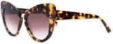 Thumbnail for your product : Stella McCartney Eyewear leopard cat-eye sunglasses