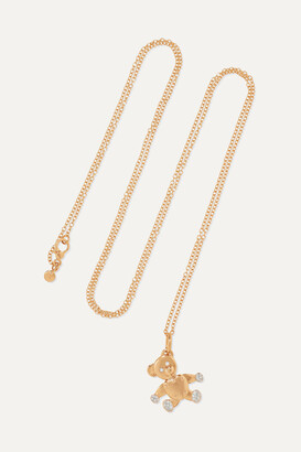 Pomellato Orsetto Medium 18-karat Rose Gold Diamond Necklace - One size