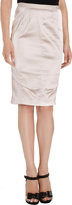Thumbnail for your product : Nina Ricci Satin Pencil Skirt
