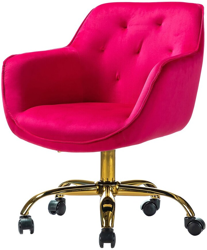 Home Design Dania Velvet Office Chair/Task Chair ShopStyle