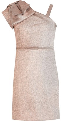 rose gold infant dress