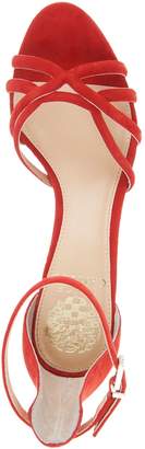 Vince Camuto Suede Multi Strap Heeled Sandals - Catelia