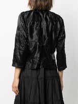 Thumbnail for your product : COMME DES GARÇONS GIRL Embroidered Fitted Jacket