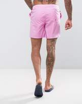 Thumbnail for your product : ASOS Swim Shorts In Pink With Red Contrast Drawcords Mid Length