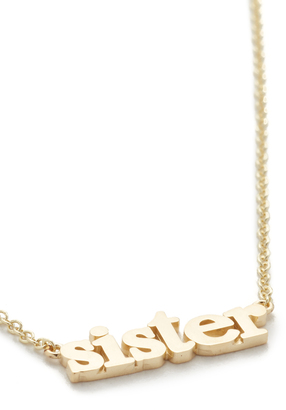 Jennifer Meyer 18k Gold Sister Necklace