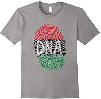 Africa DNA T Shirt Flag Thumb Fingerprint Roots Proud Tee