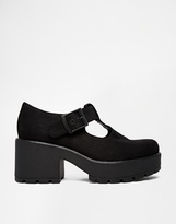 Thumbnail for your product : B.Tempt'd Vagabond Black Mary Jane Dioon Heeled Shoes