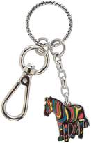 Thumbnail for your product : Paul Smith Multistripe Zebra Key Ring