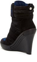 Thumbnail for your product : Alessandro Dell'Acqua Nettuno High Top Wedge Bootie