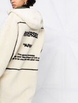 Thumbnail for your product : Army by Yves Salomon reversible shearling ''ARMY'' coat