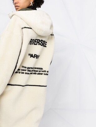 Army by Yves Salomon reversible shearling ''ARMY'' coat