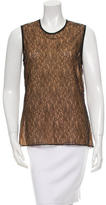 Thumbnail for your product : Michael Kors Nude Illusion Lace Top
