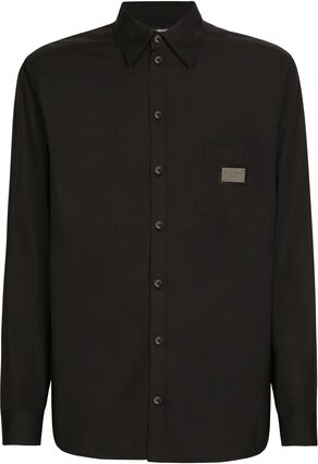 Louis Vuitton DNA Collar Regular Shirt Light Grey. Size 36
