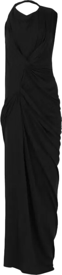 ENTIRE STUDIOS Oaklyn draped halterneck dress