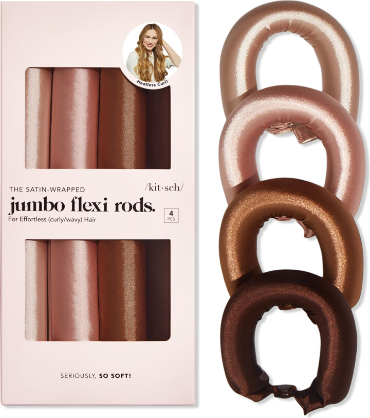 Kitsch Rosewood Jumbo Satin Flexi Rods